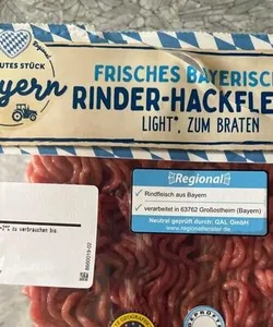 Rinder  Hackfleisch Light