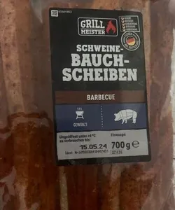 Schweinebauch Scheiben
