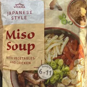 Miso Soup With Vegetables And Chicken