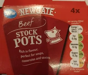 Newgate Beef Stock Pots