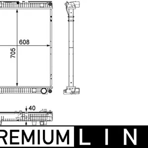Kylare MAHLE CR 784 000P