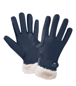 Waldhausen St. Moritz Ridhandskar midnattsblå (M)