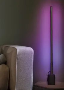 LEDVANCE SMART+ Wifi Golvlampa LED RGB+TW Svart 2700K-6500K 80mm