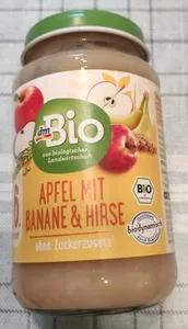 Apfel mit Banane & Hirse (ab 6. Monat)