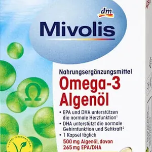 Nahrungsergänzungsmittel Omega-3 Algenöl