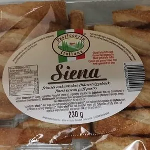 Feinstes toskanisches Blätterteiggebäck