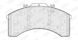 Bromsbelägg BERAL BCV29011T