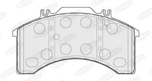 BERAL BCV29032T Bromsbelägg