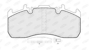 Bromsbelägg BERAL BCV29173TK