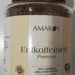 Entkoffeiniert Premium Löslicher Kaffee