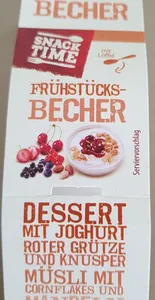Frühstück Becher