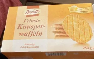 Feinste Knusperwaffeln