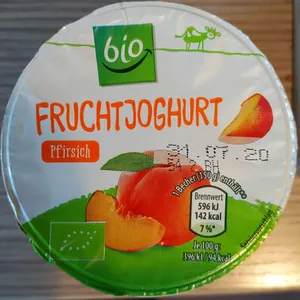 Fruchtjoghurt Pfirsich