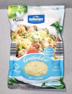 Gratinkäse - Der Leichte