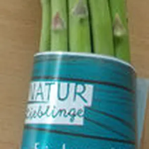 Frischer grüner Spargel