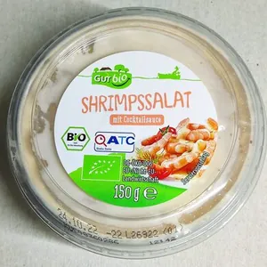 Bio-Shrimpssalat mit Cocktailsauce