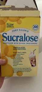 Sucralose Sweetener With Other Sweeteners