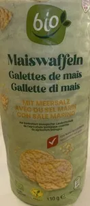 Bio Maiswaffeln mit Meersalz