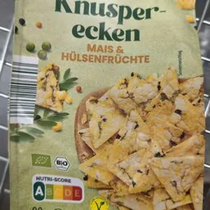 Knusperecken Mais & Hülsenfrüchte