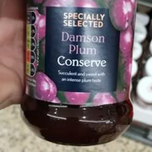 Damsom and plum conseve