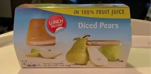 Diced pears