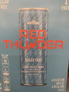 Red thunder energy drink