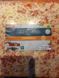 Large Stone baked Pizza Margherita