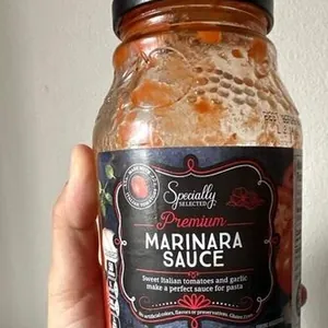 Specialty selected premium marinara sauce