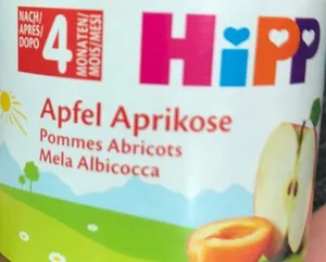 Compote pommes abricots