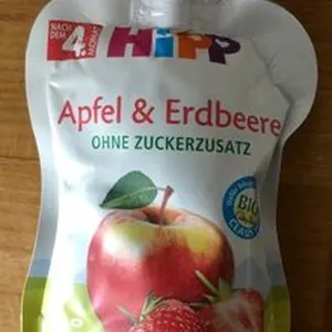 Compote pomme fraise