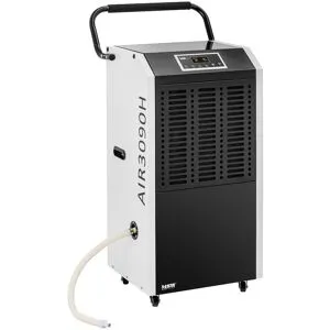 MSW Avfuktare - 90 L / 24 h - 150 m² - 1129 m³/h - Med handtag