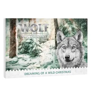 Wolf of Wilderness Adventskalender - frystorkade RAW-snacks - 67 g