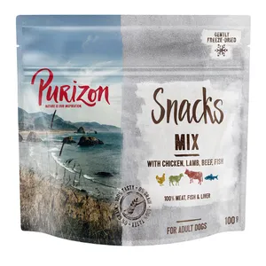 Purizon Snack Mix - Grain Free -  Ekonomipack: 3 x 100 g