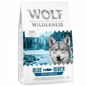 Wolf of Wilderness Mini Blue River - Salmon med kyckling - 1 kg