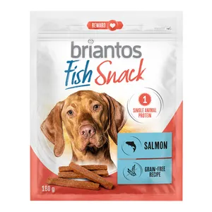 Briantos Fish Snacks med tonfisk och lax för hundar - Tonfisk 180 g