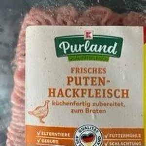 Putenhack-Fleisch