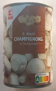 Champignons in Scheiben
