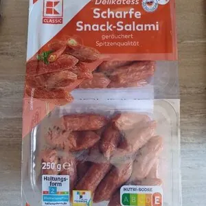 Scharfe Snack-Salami