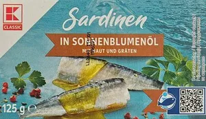 Сардини в слънчогледово масло