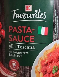 Доматен сос с пушен бекон