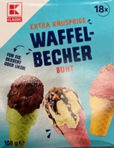 Waffel-Becher