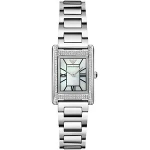 Giorgio Armani Emporio Armani Genni Silver MOP AR11625