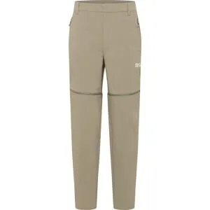Jack Wolfskin Men's Hikeout Zip Off Pants Stone 46 Regular