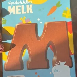 chocoladeletter MELK