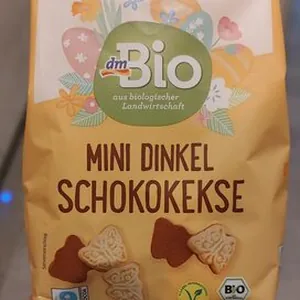 Mini Dinkel Schokokekse