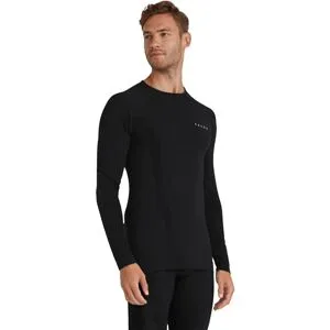 Falke Long Sleeve Shirt Wool-Tech Herr, Black, L