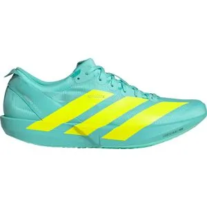 Adidas Men's Adizero Adios 9 Flash Aqua/Lucid Lemon/Zero Metalic Flaaqu/Luclem/Zeromt 42 2/3