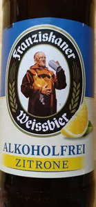 Weissbier Alkoholfrei Zitrone