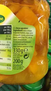 Courges aigres-douces