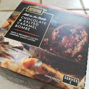 Chocolate & Salted caramel bombe